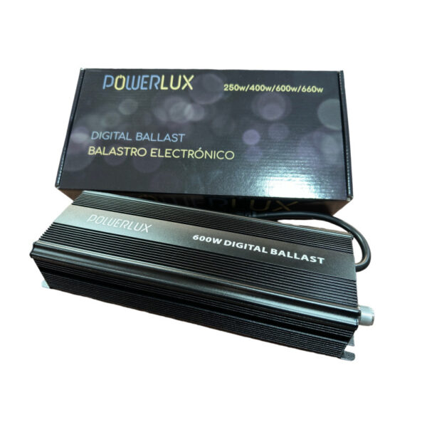 Balastro Electrónico 600W Powerlux - Imagen 2