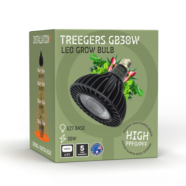 Bombilla De Crecimiento Treegers De 30 Vatios - Imagen 2