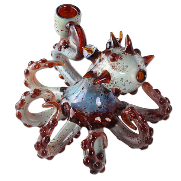 Bong De Vidrio Optopus I Black Leaf - Imagen 2