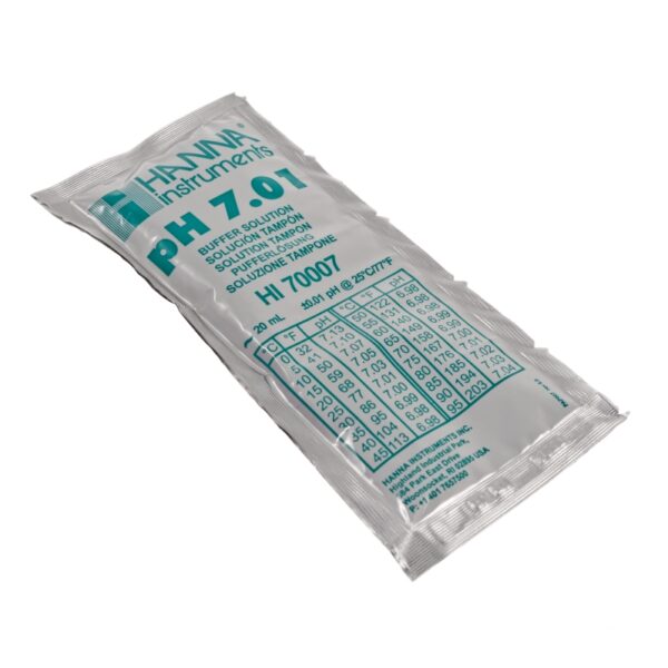 Liquido Calibrador Ph 7.01. Sobre 20Ml Hanna