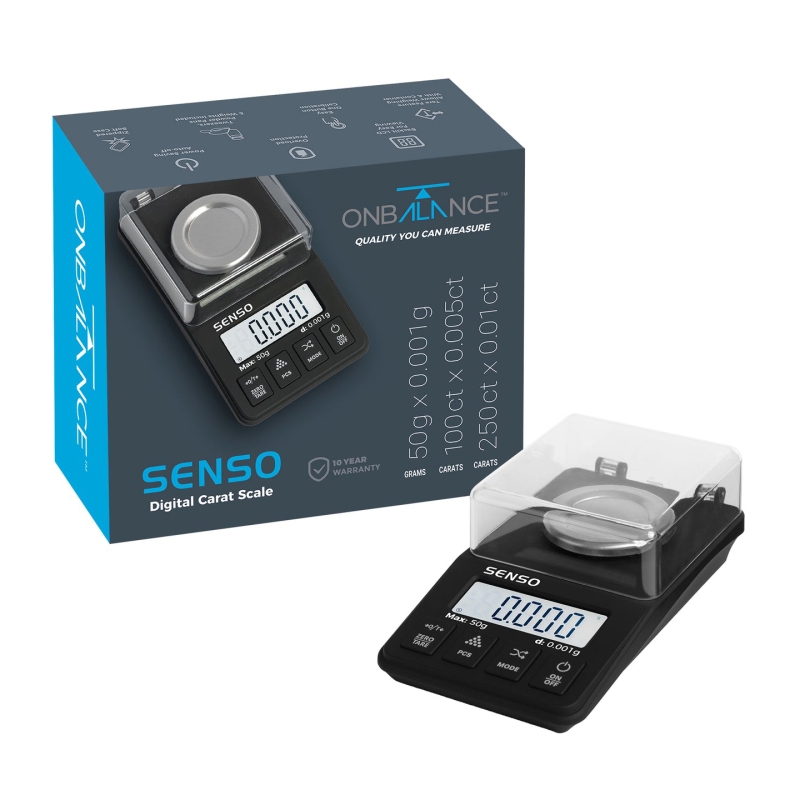 On Balance Senso Carat Milligram Scale 50G X 0.001G