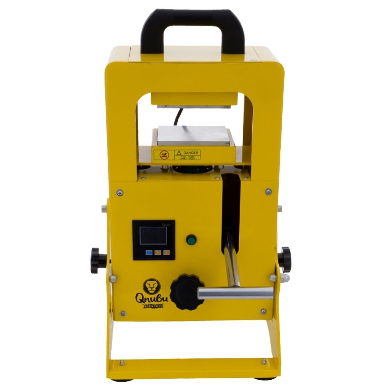 Prensa Qnubu Press Pro-Rot Hidraulica 10 Toneladas (Placa 12 X 12 Cm)