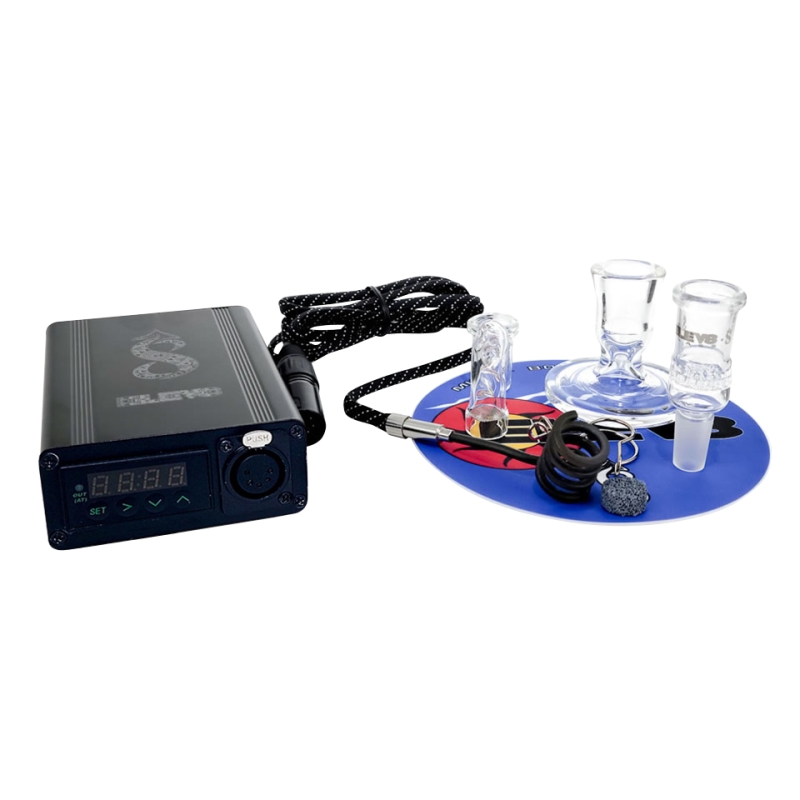 Clavo Electrico Elev8r E-Nail Kit Completo Todo Cristal 220V