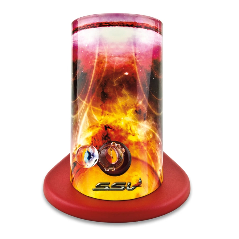 Vaporizador Elev8 Silver Surfer (SSV) Wave Rider - Worlds Consumed C/ Transparente Aroma Top